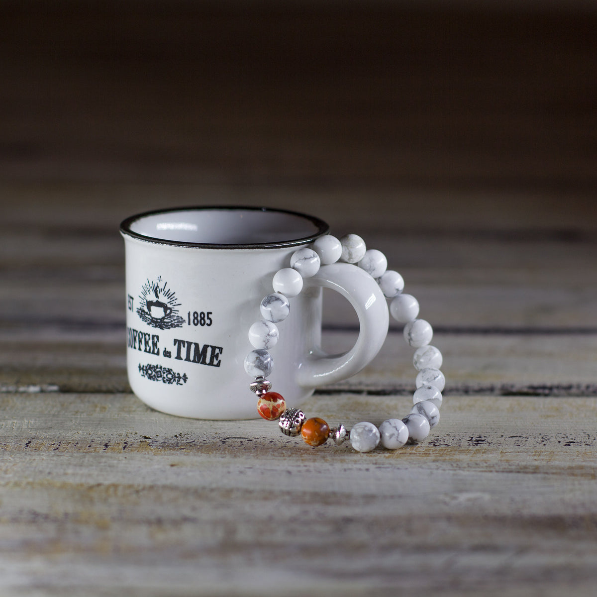 Howlite Pleasure Bracelet Mi Chakra
