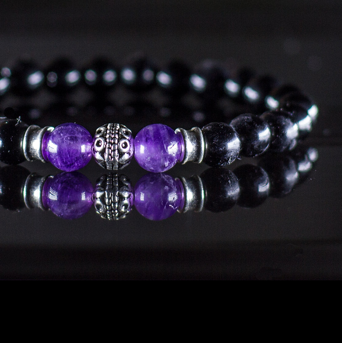 Obsidian Clarity Bracelet Mi Chakra