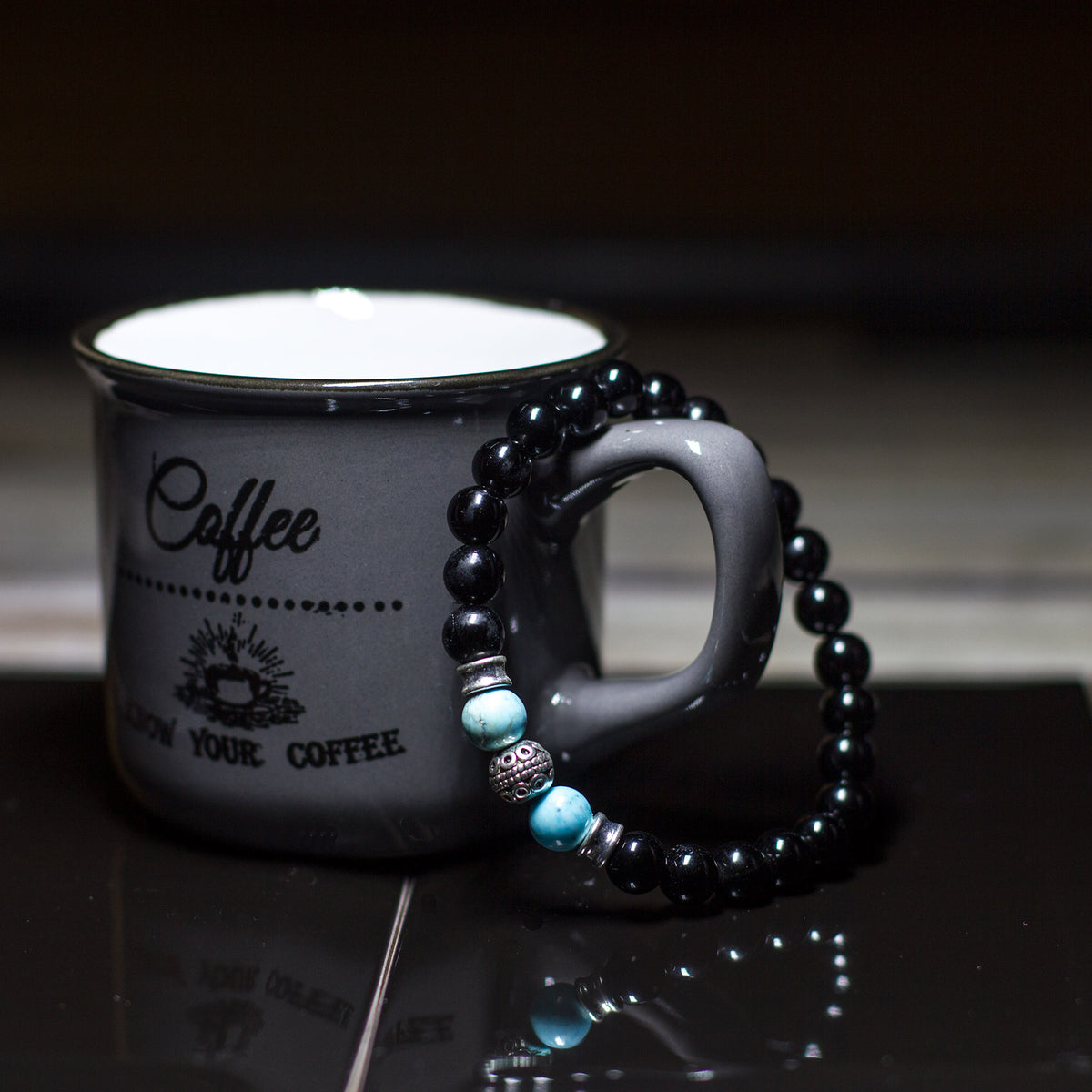 Obsidian Protection Bracelet Mi Chakra