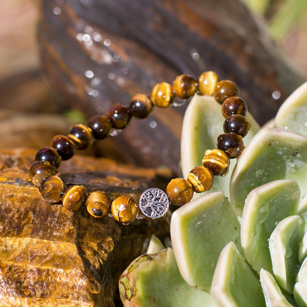 The Abundance Bracelet - Mi Chakra - Tigers Eye