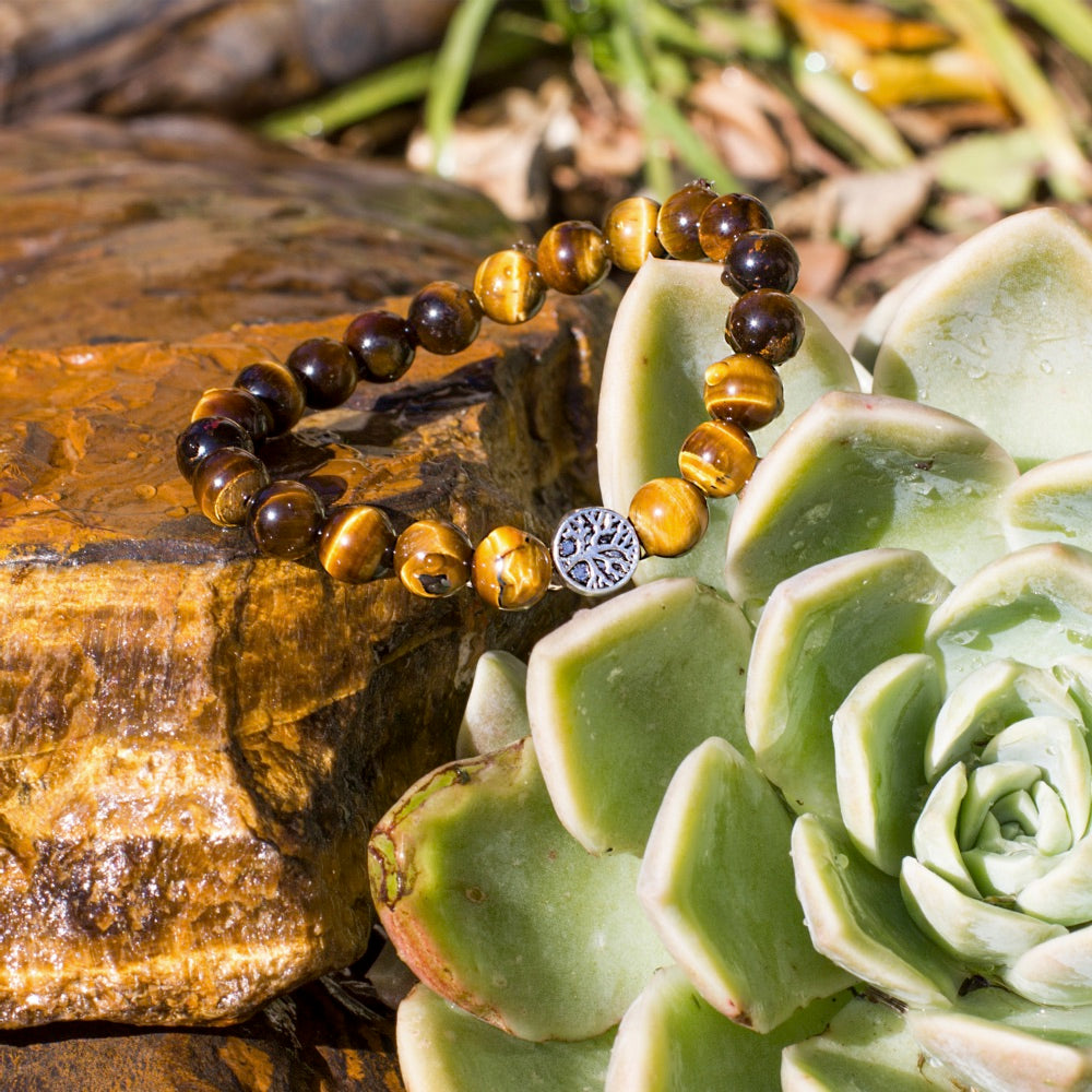The Abundance Bracelet - Mi Chakra - Tigers Eye