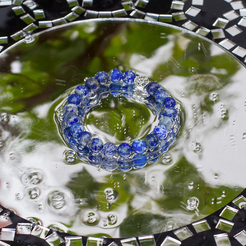 The Attention Bracelet - Mi Chakra - Lapis Lazuli - South Africa