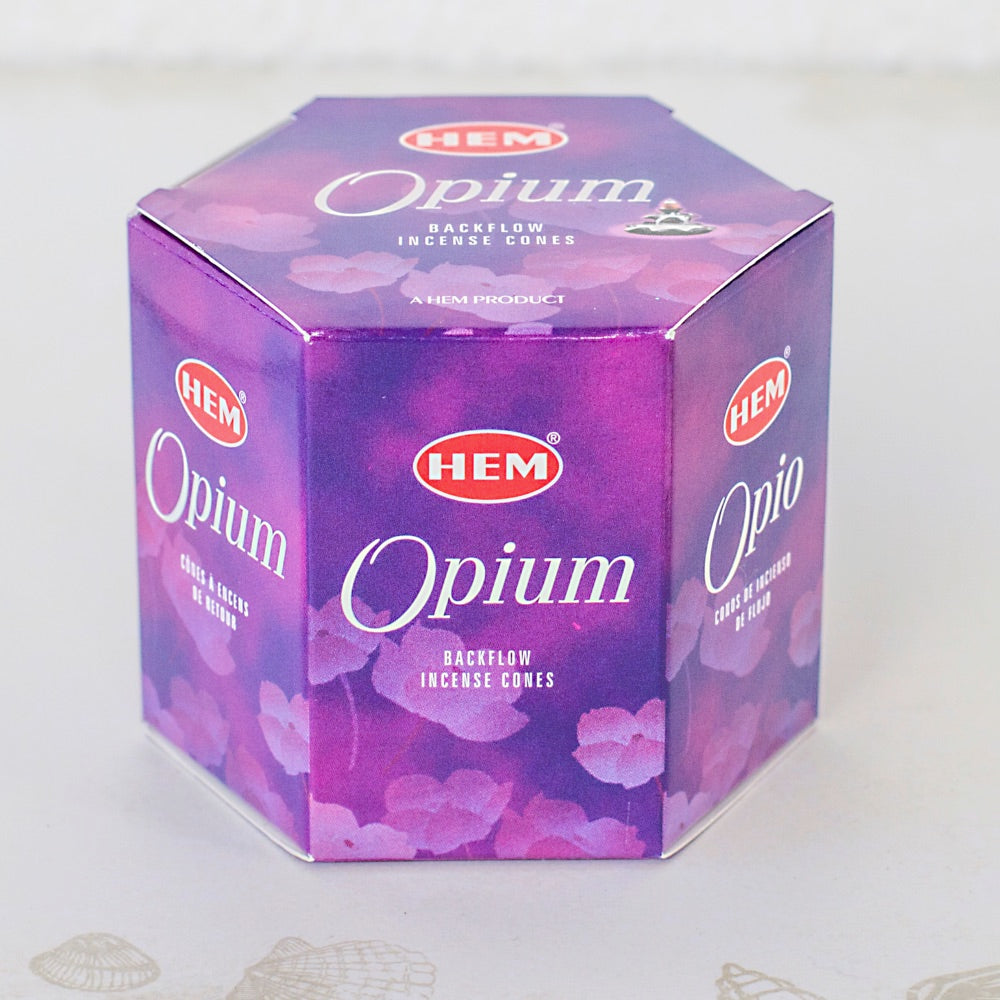 Opium Back-flow Incense Cones Mi Chakra