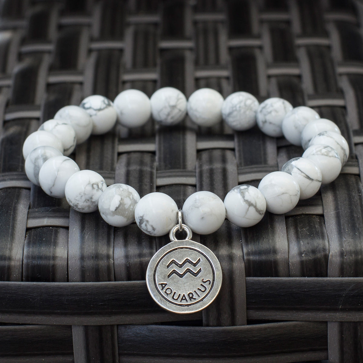 The Stars - Howlite Zodiac Bracelets Mi Chakra
