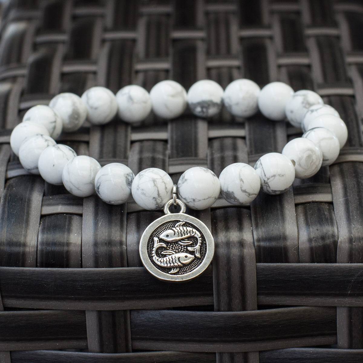 The Stars - Howlite Zodiac Bracelets Mi Chakra
