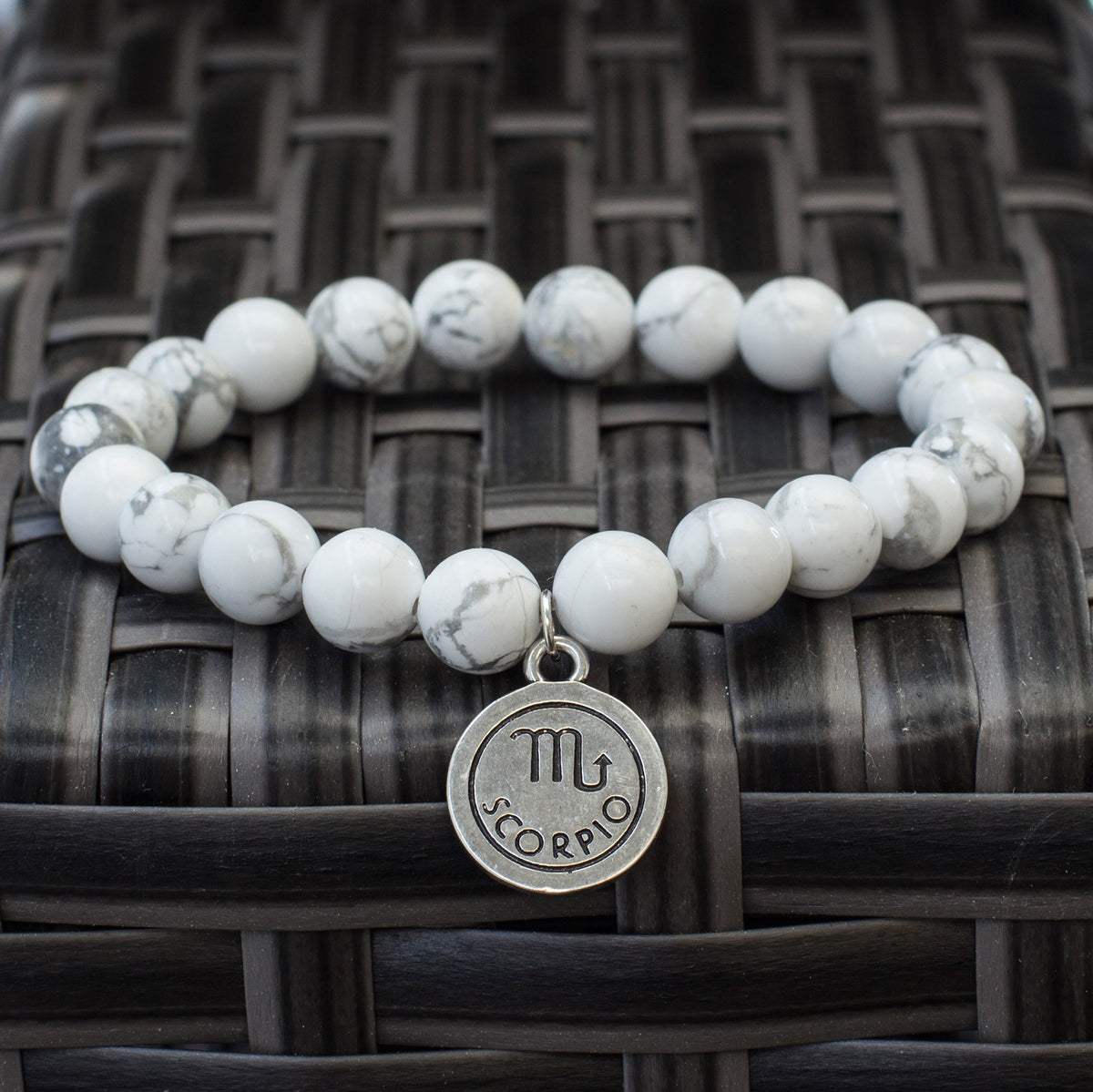 The Stars - Howlite Zodiac Bracelets Mi Chakra