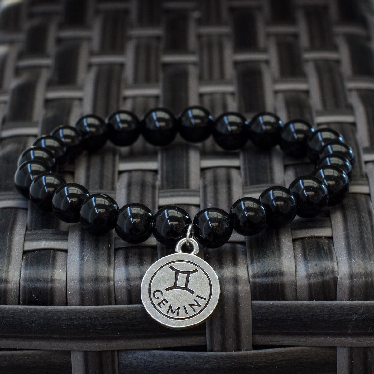 The Stars – Black Obsidian Zodiac Bracelets Mi Chakra