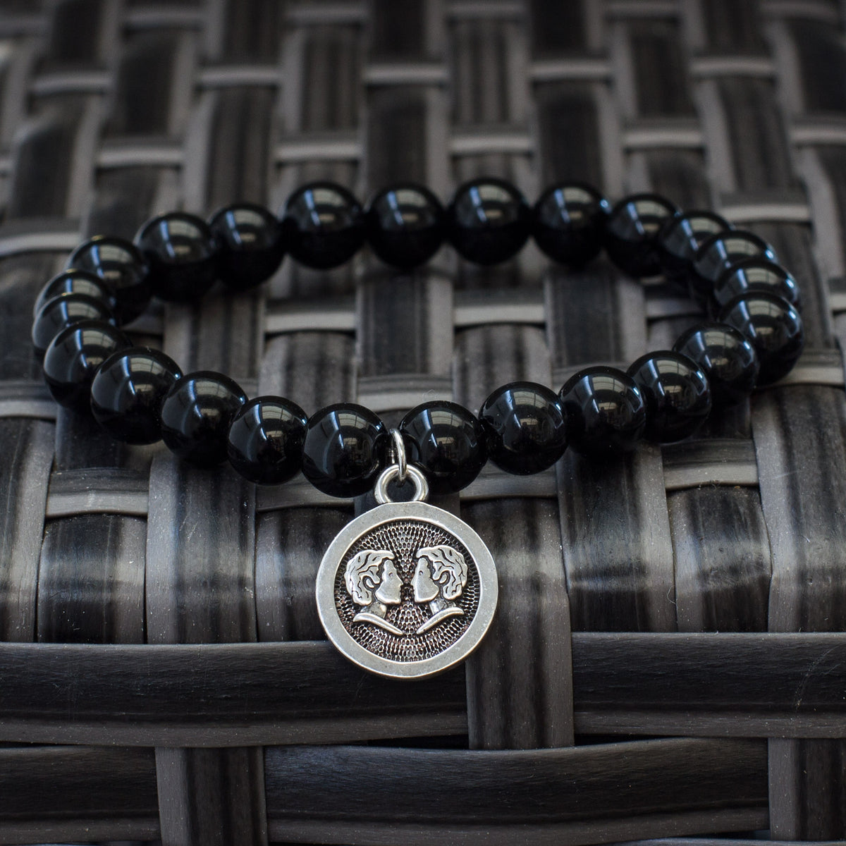 The Stars – Black Obsidian Zodiac Bracelets Mi Chakra
