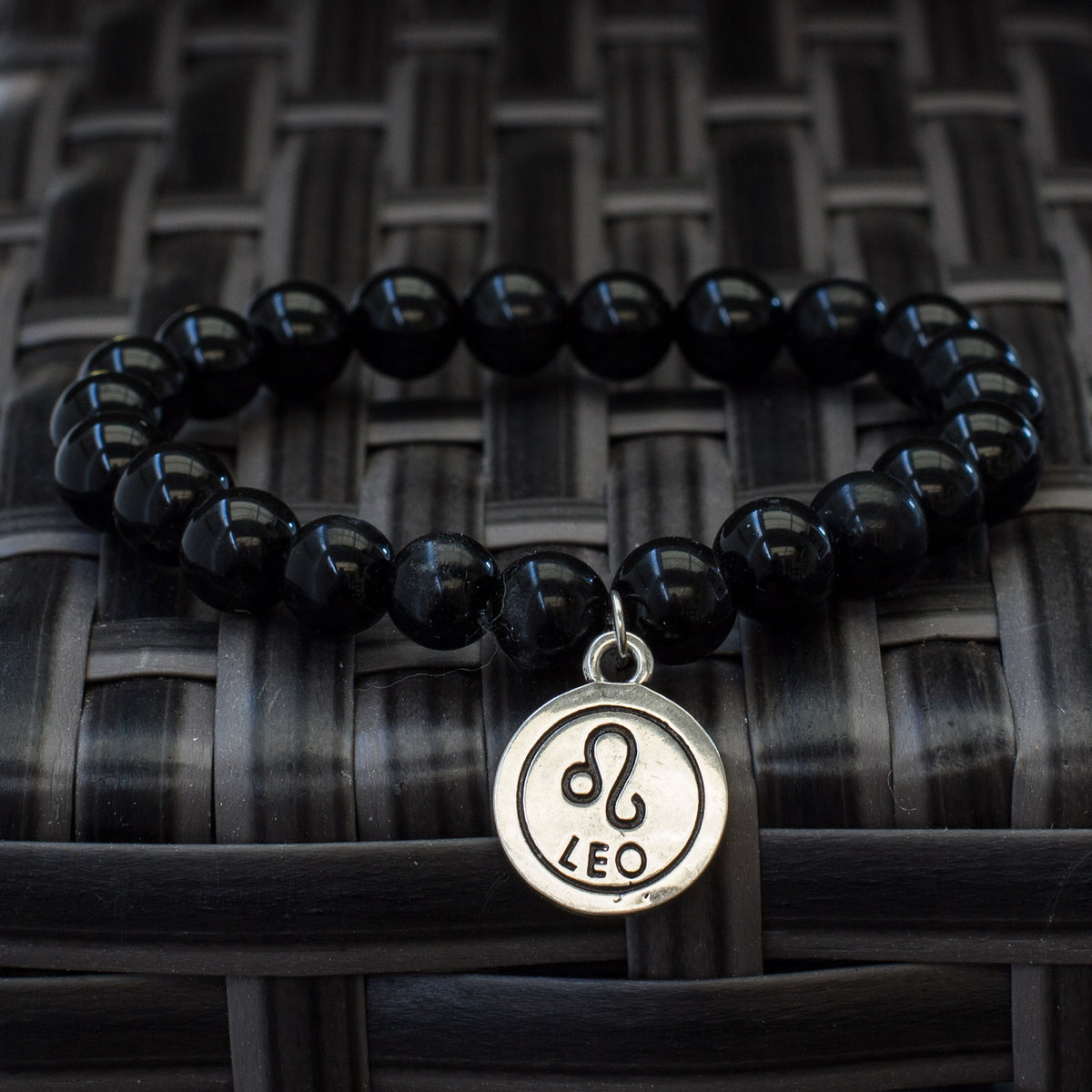 The Stars – Black Obsidian Zodiac Bracelets Mi Chakra