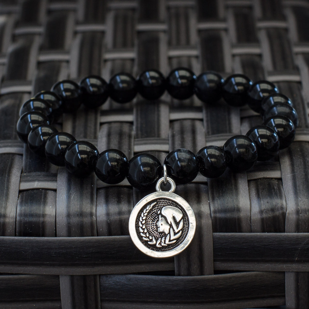 The Stars – Black Obsidian Zodiac Bracelets Mi Chakra