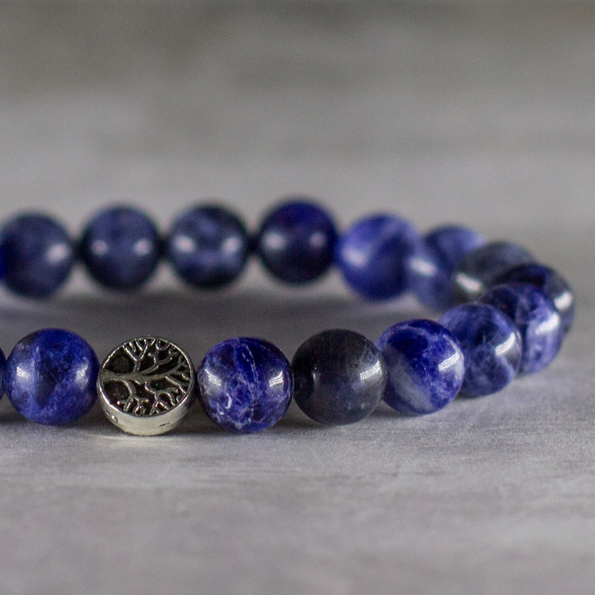 The Balance Bracelet - Mi Chakra - Sodalite - South Africa