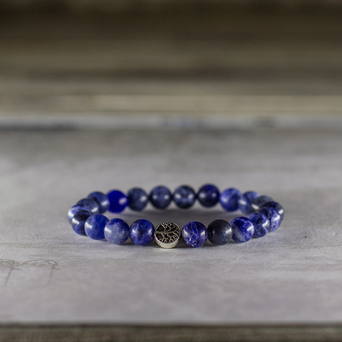 The Balance Bracelet - Mi Chakra - Sodalite - South Africa