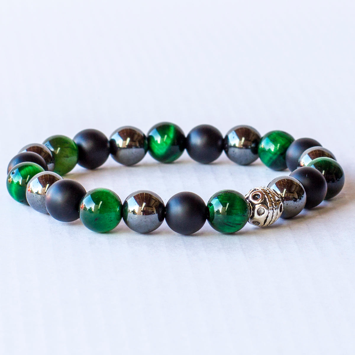 Triple Protection Bracelet Green 💚 Mi Chakra