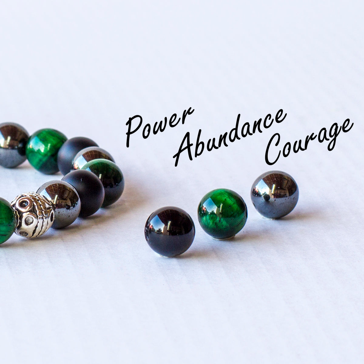 Triple Protection Bracelet Green 💚 Mi Chakra